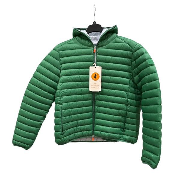 🍀Save the Duck Donald quilted hooded insulates puffer jacket XXL NEW🍀 - Picture 1 of 7